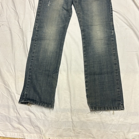 JACK & JONES Jeans Men’s Clark Four Comfort Blue Button Fly size 32x 32 - Picture 3 of 8